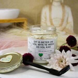 Lg. Jar - Sandalwood, Bergamot & Lavender