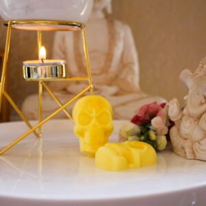 Skull - Fig Leave & Magnolia