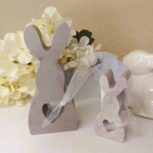 Bunny Grey/Pink Large