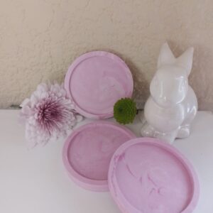 Coaster Pink Marble