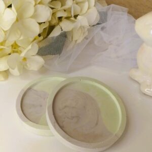 Coaster Grey & Green