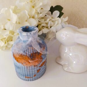 Vase Blue& Orange