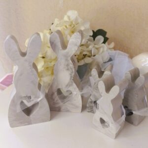 Bunny Grey Marble Small