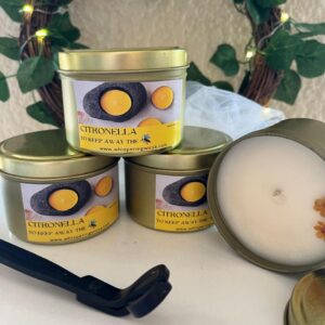 Citronella Tin Candle