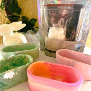 Sand Candle Oval Container