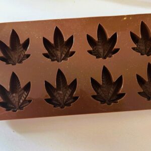 Silicone Mold Weed Leaf