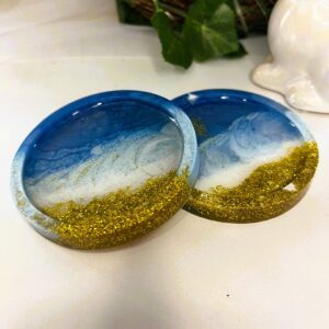 Coaster Ocean Pattern