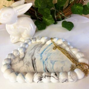 Cloud Bubble Tray Blue Marble